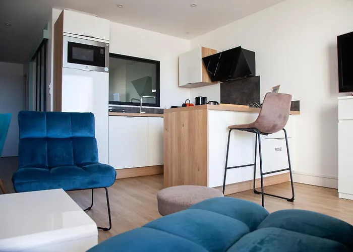 Apartment L'ocean En Toile De Fond , Cosy *